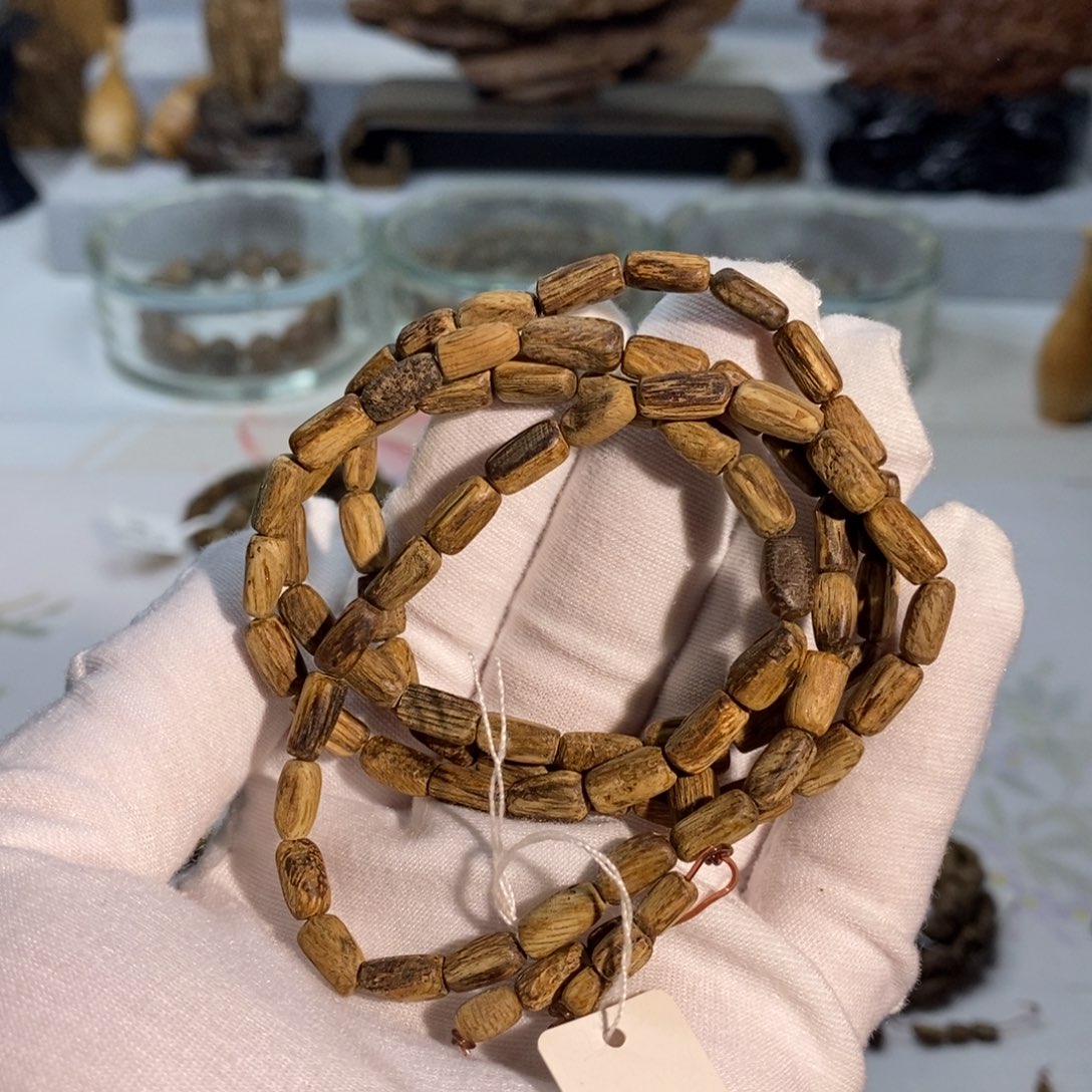 手串沉香达拉干 不沉水随形 6.9克