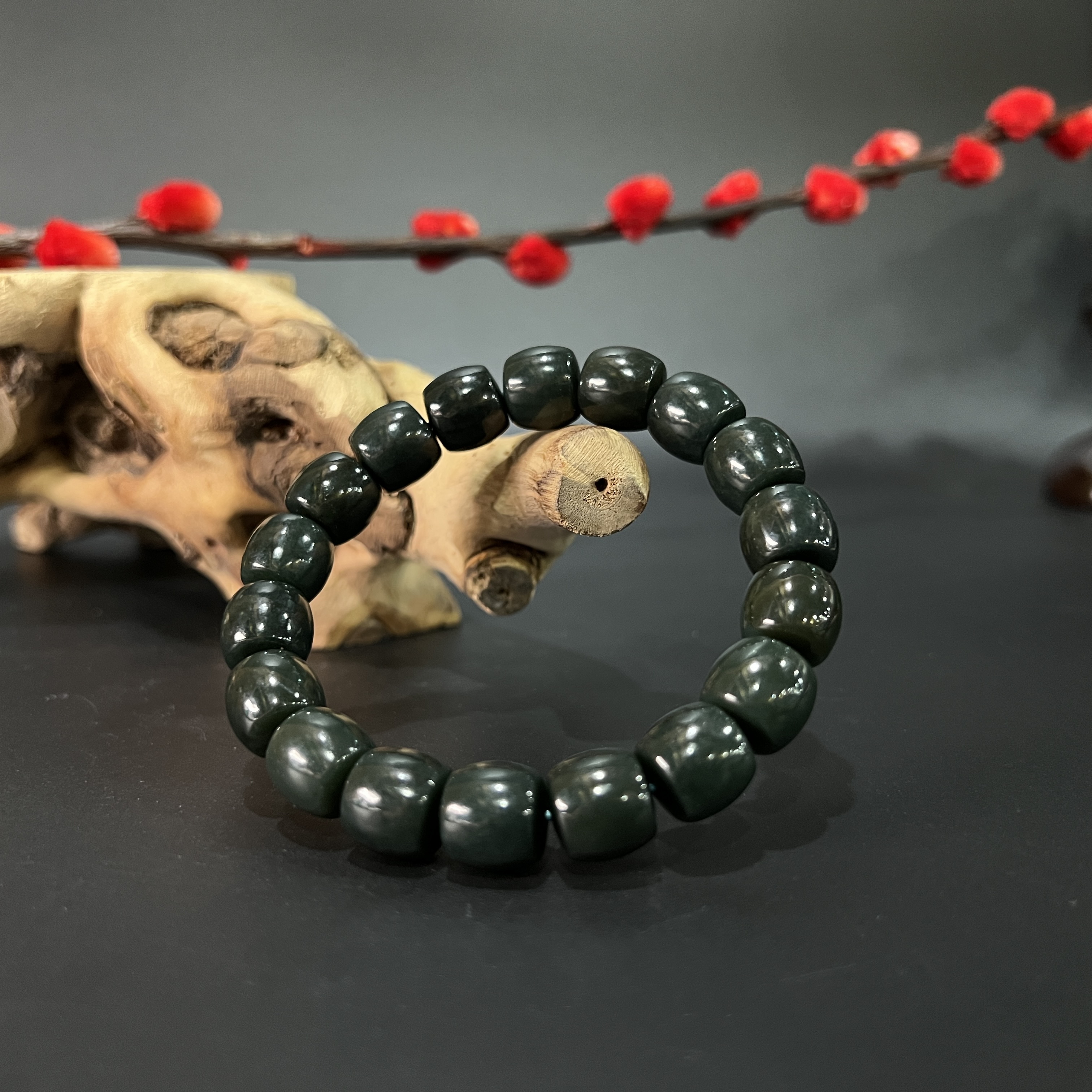 0621GC105和田玉手串