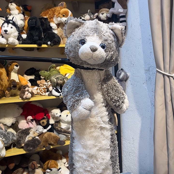 毛绒玩偶软软颗粒长条