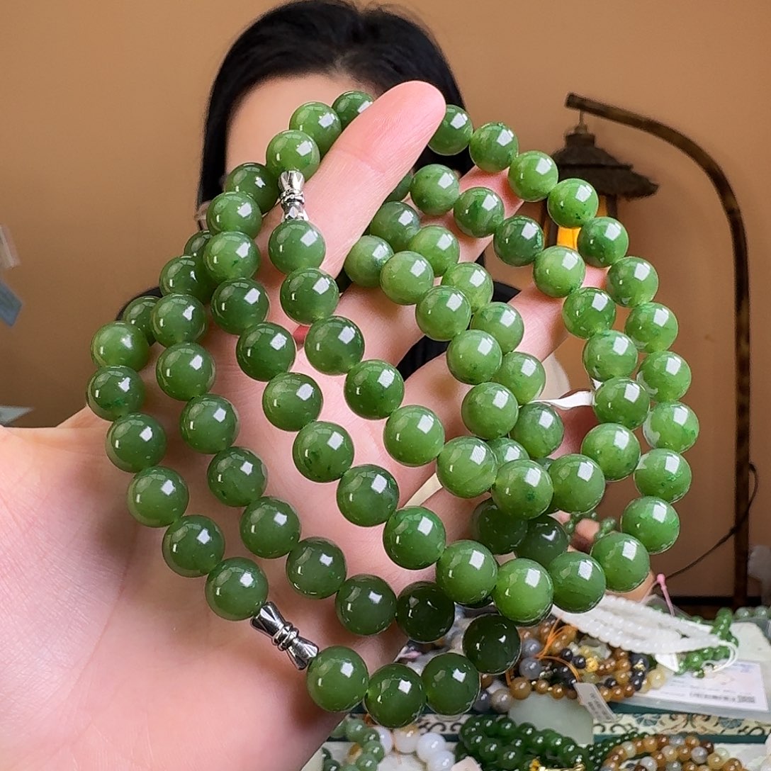 和田玉未镶嵌手链拍一发一多样性发货