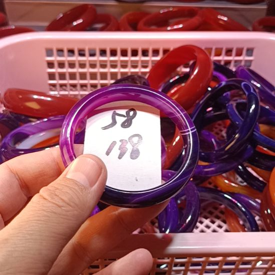 玛瑙/玉髓未镶嵌手镯