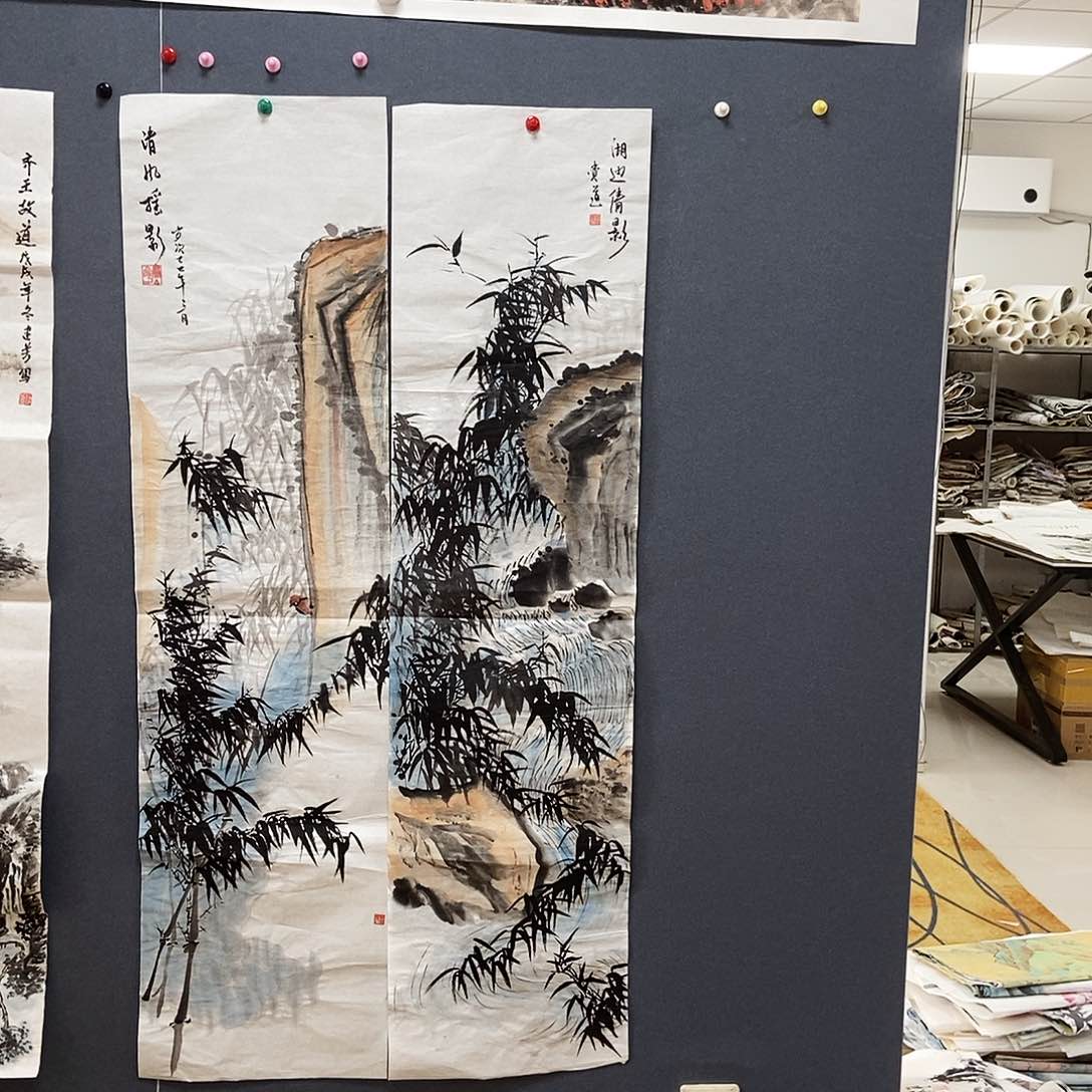 国画觉道34.138手绘画心