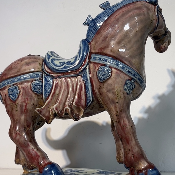 用***。摆件青花瓷器摆件现代工艺品