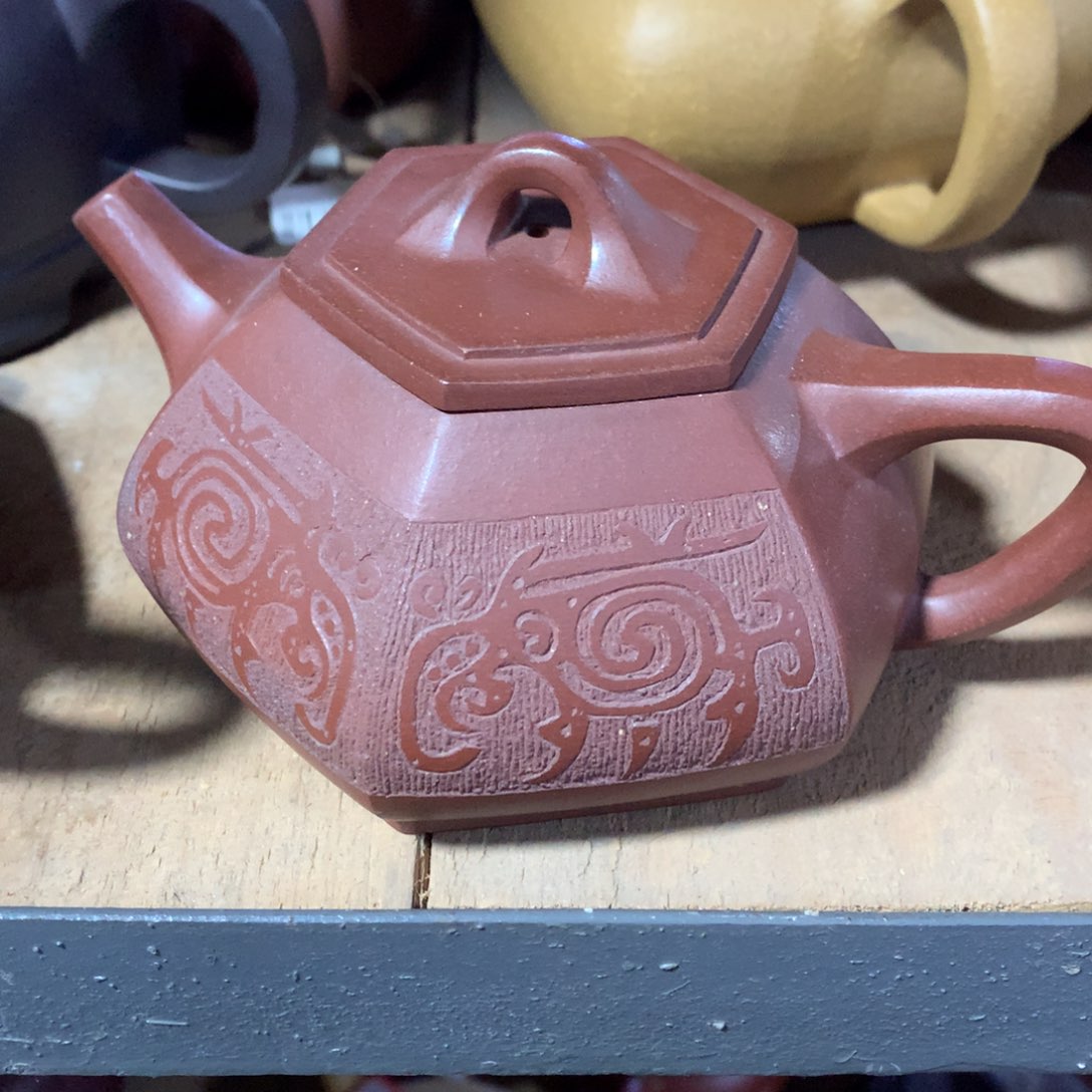 紫砂茶壶原矿手工70