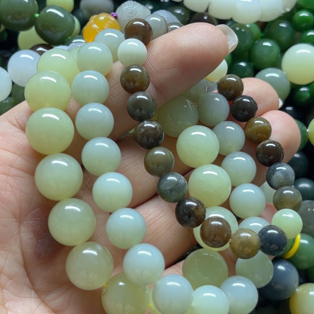 和田玉手链未镶嵌