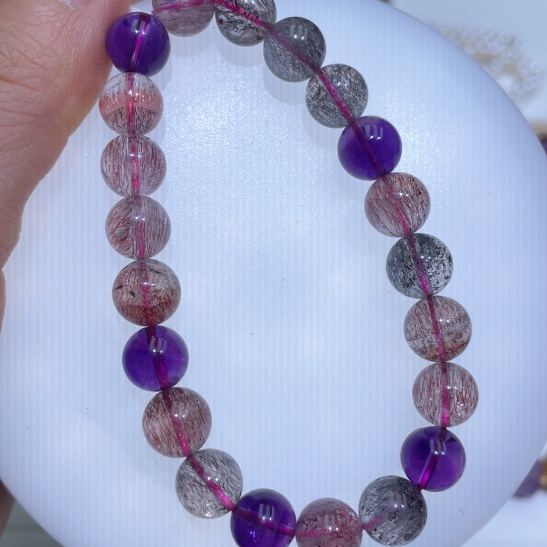 水晶手链未镶嵌手串