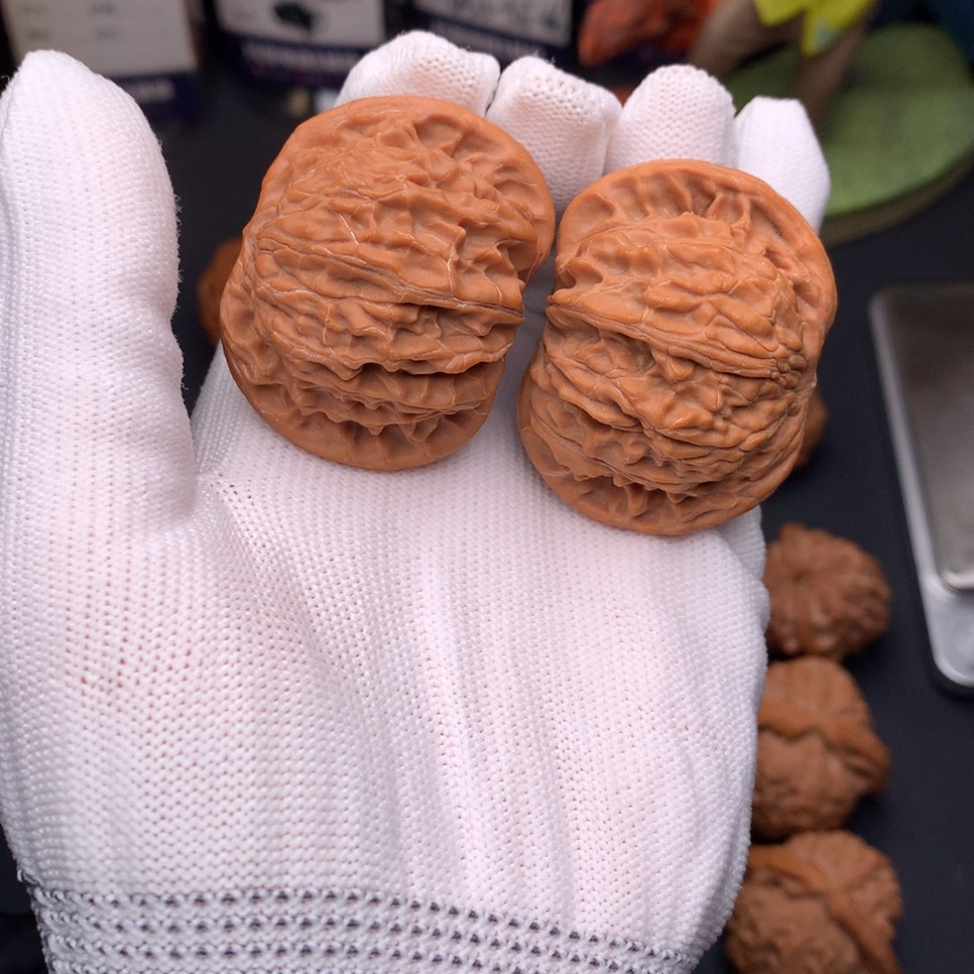 文玩核桃吊坠43正磨