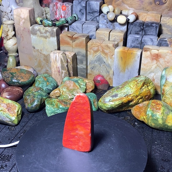 昌化鸡血石昌化石