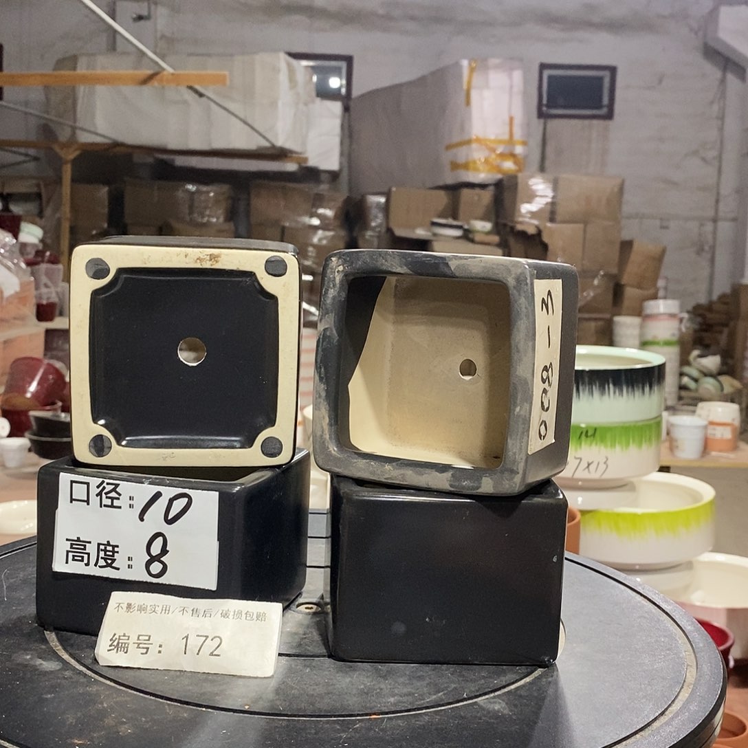 微瑕花盆-172-口10×8-4个