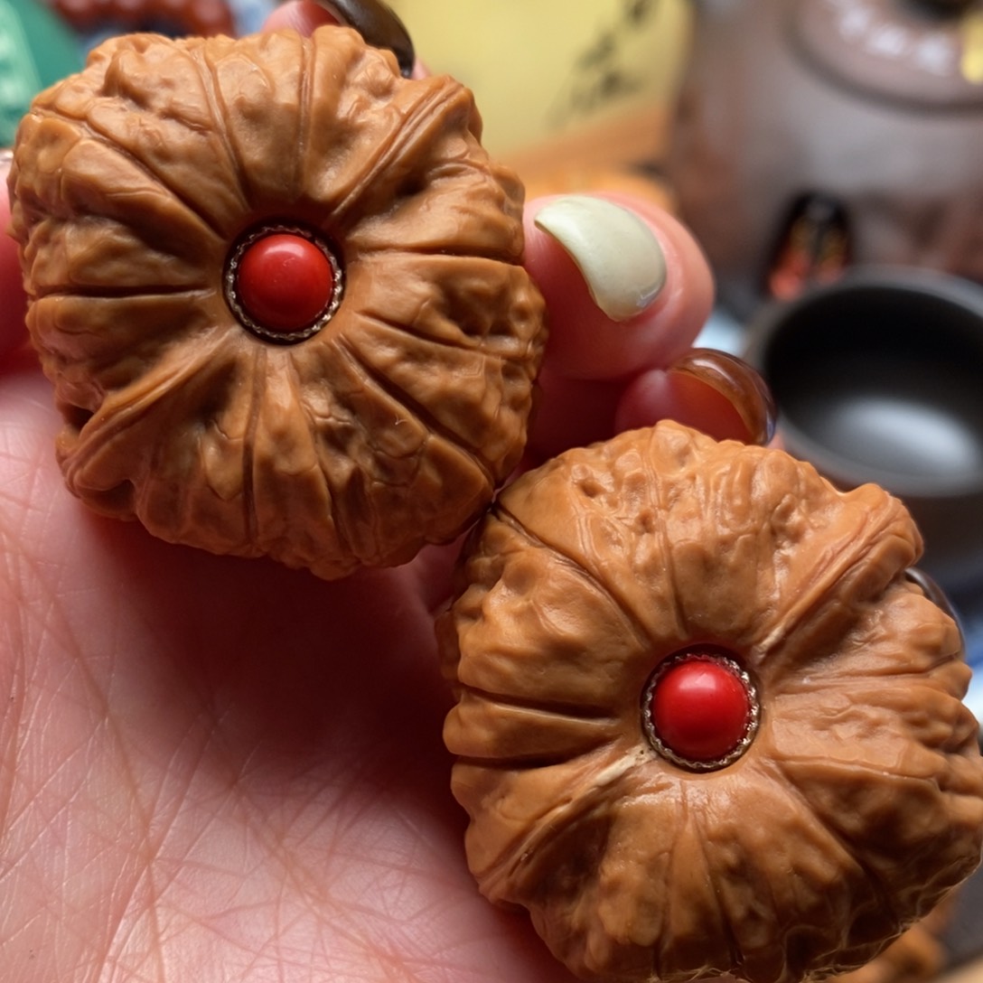 把件文玩核桃40尺寸全品南瓜吨