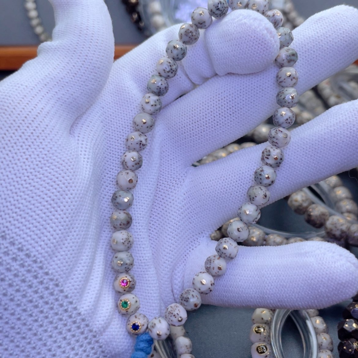 【闪购商品】星月菩提手串三彩宝满钉无相手持