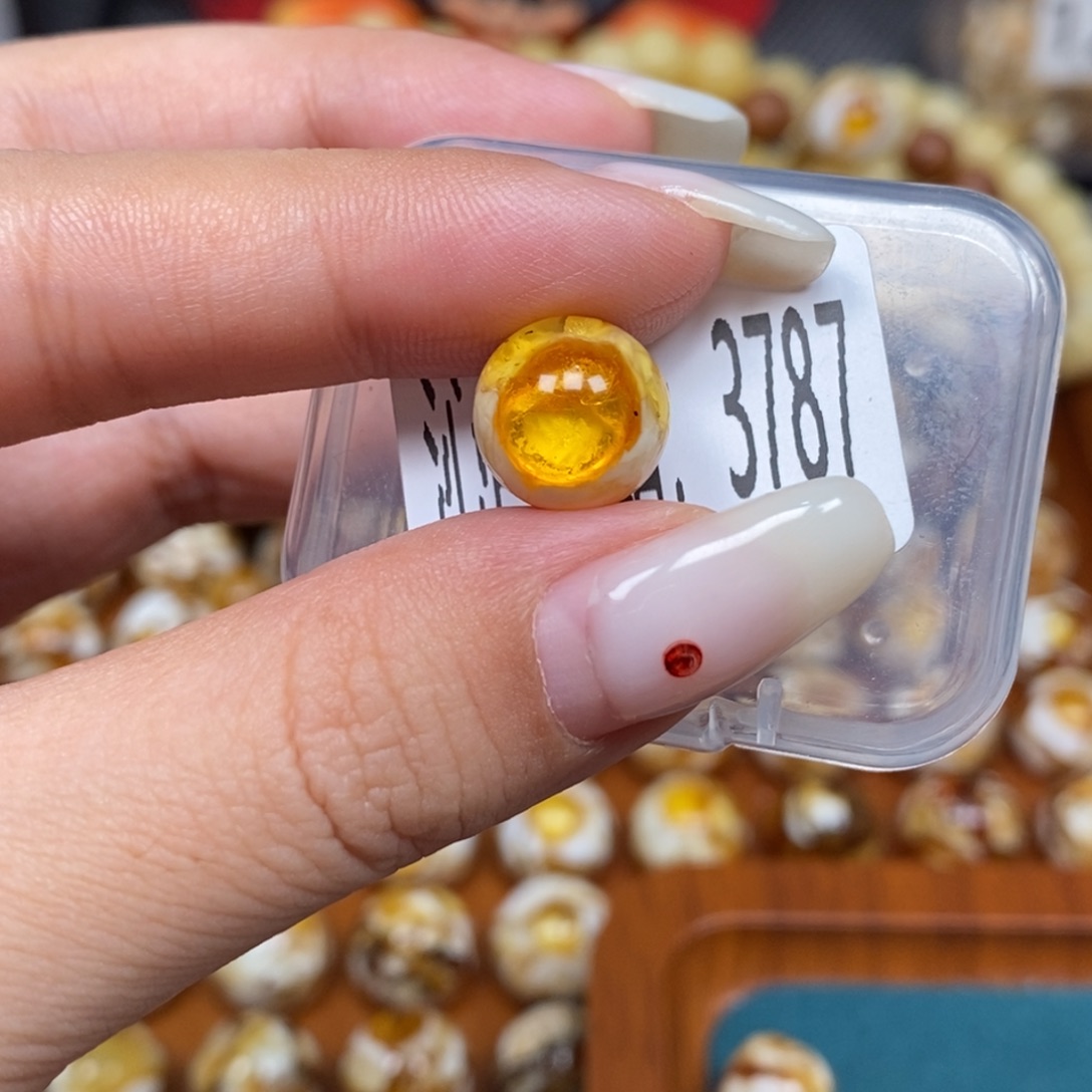 蜜蜡未镶嵌珠宝奇石3787