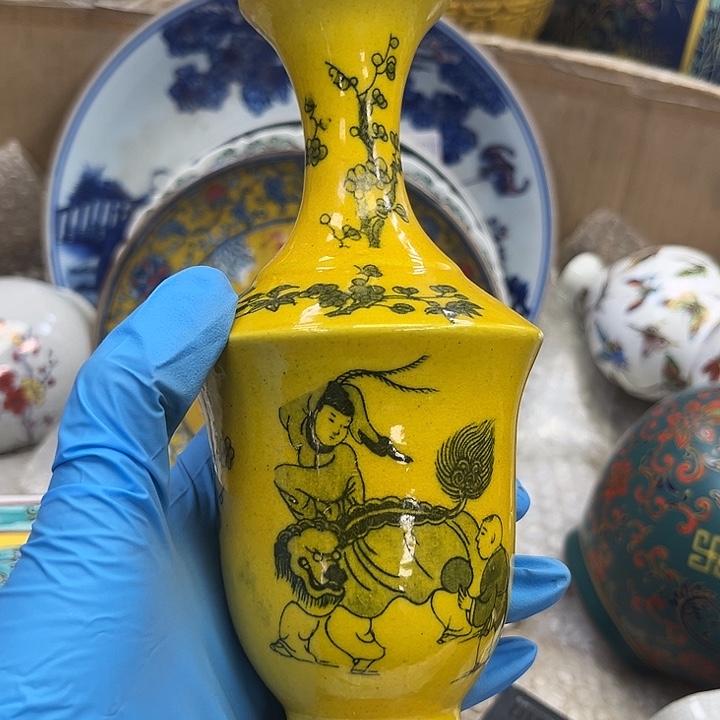 瓷片瓷器摆件 瓷器摆件