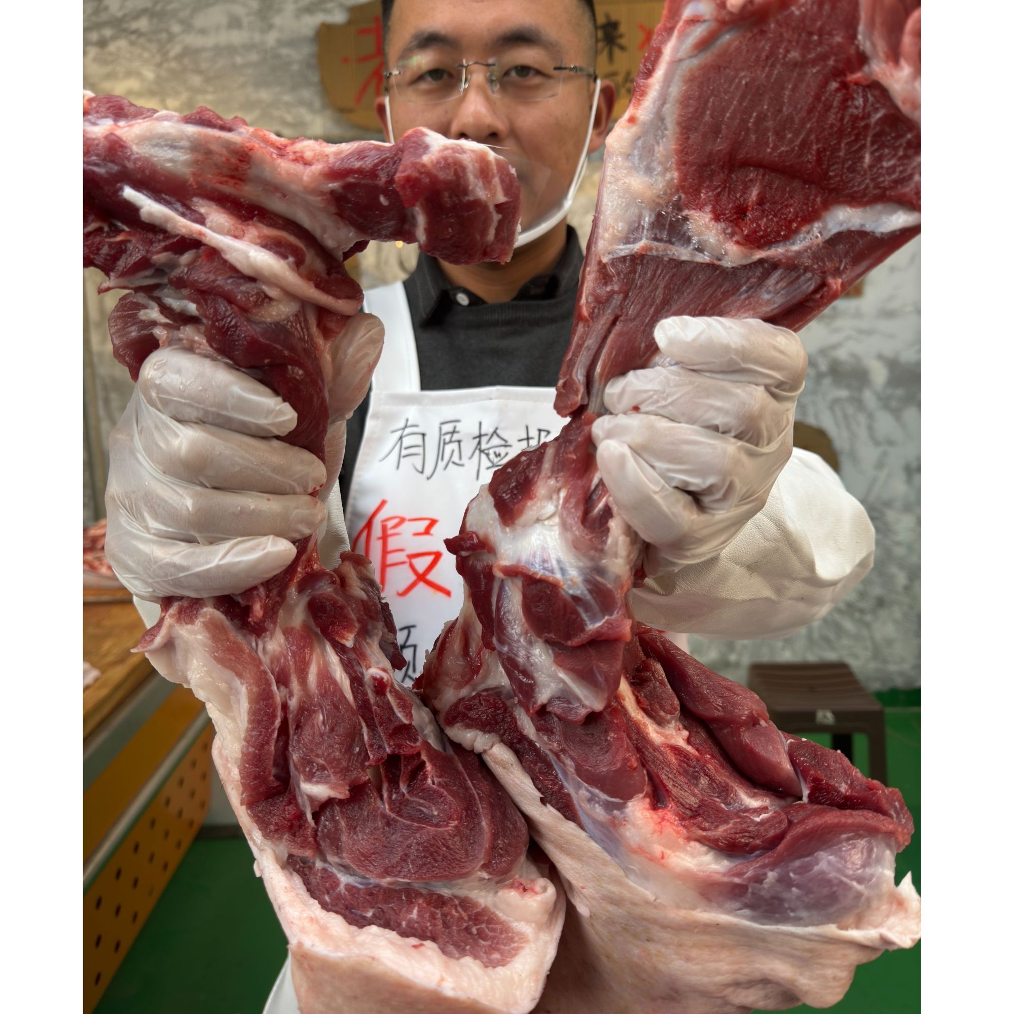 5号链接【骨类现场称重】跑山黑猪肉散养一年半【全场包邮】