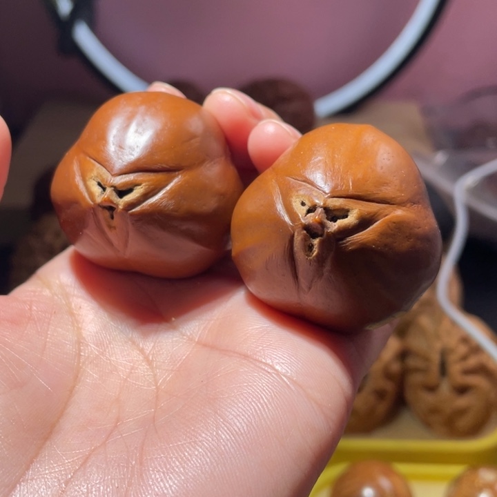 桃核把件橘子核橄榄