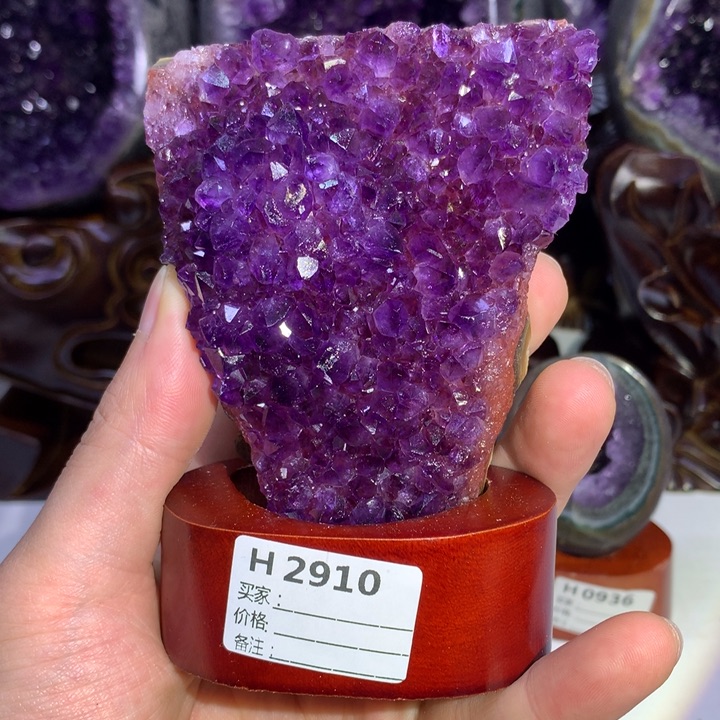 水晶紫水晶未镶嵌2910