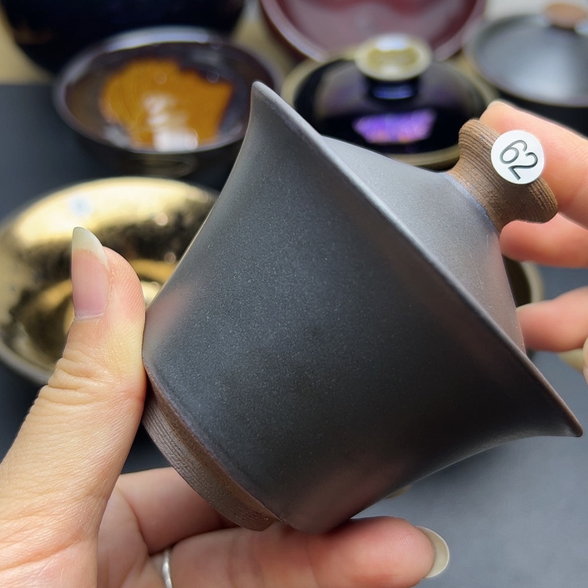 【闪购商品】茶盏建窑建盏主人杯