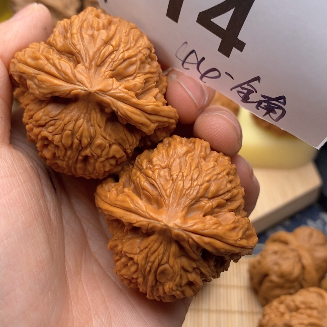 文玩核桃把件014号44全南