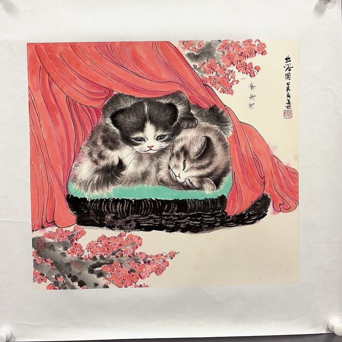 国画国画纯手绘作品请放心去藏