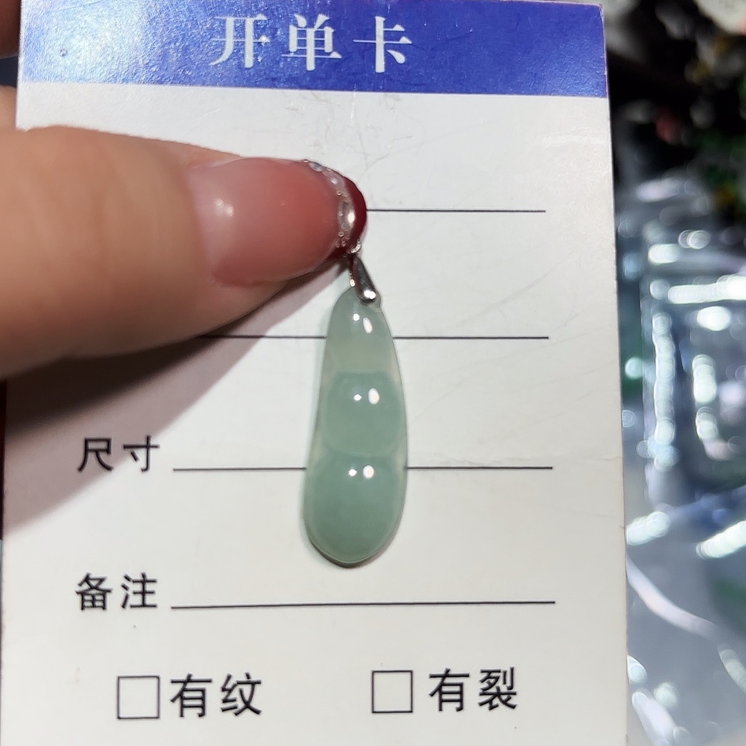 翡翠银S925镶嵌颈饰A货翡翠镶嵌颈饰