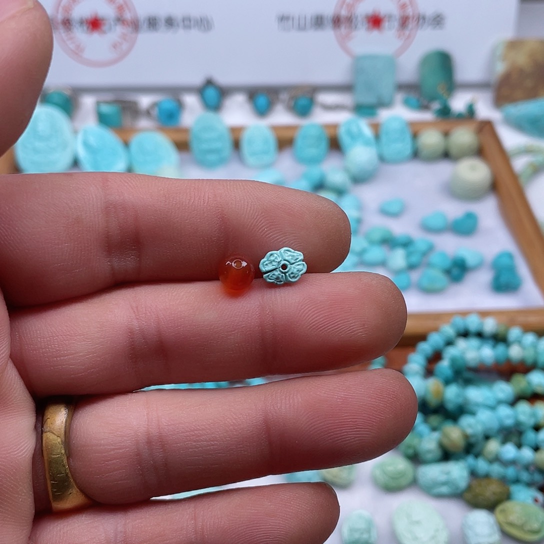 南红玛瑙颈饰合金309