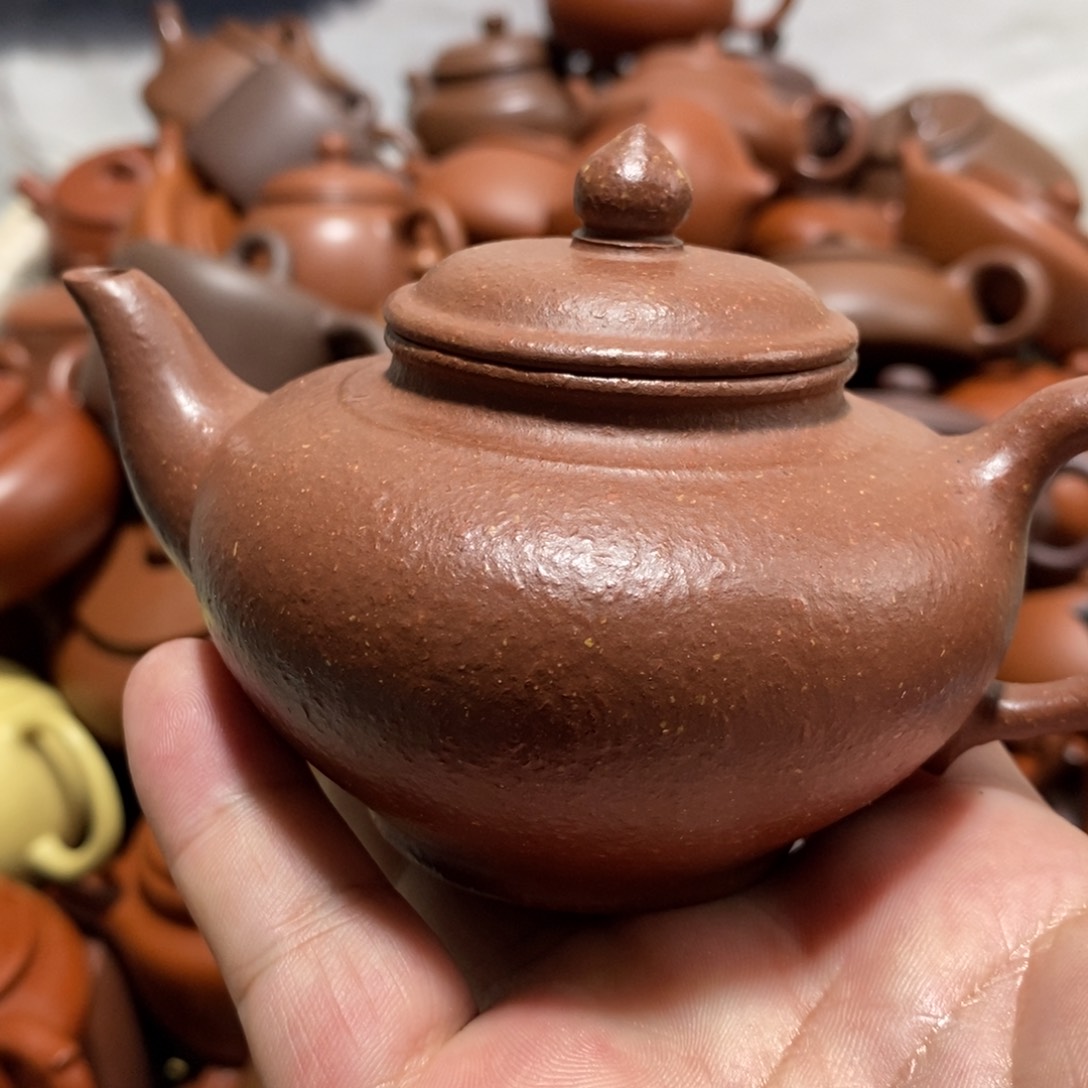 紫砂茶壶前**锦闪购商品紫砂壶