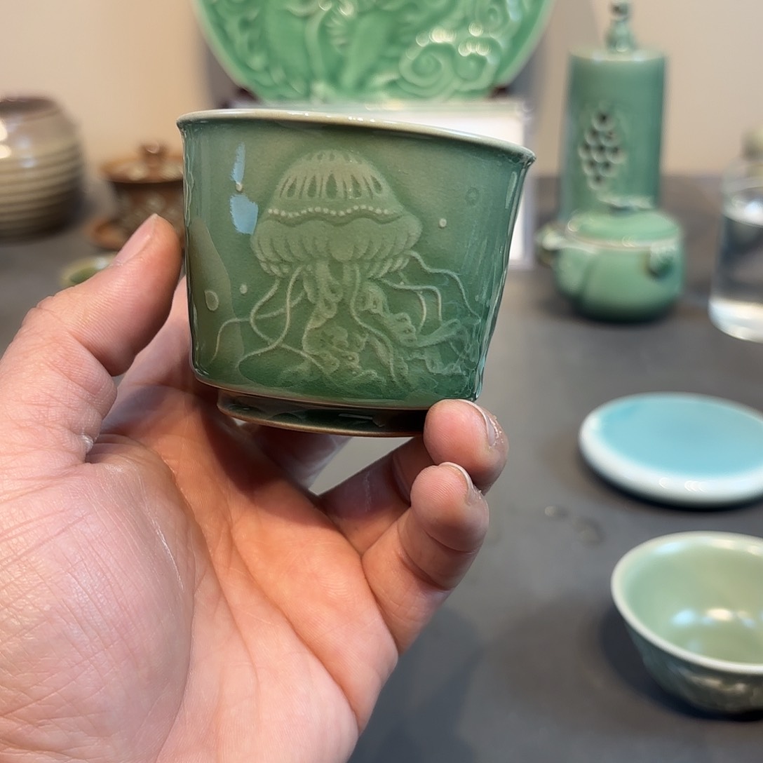 瓷片龙泉青瓷福利青瓷