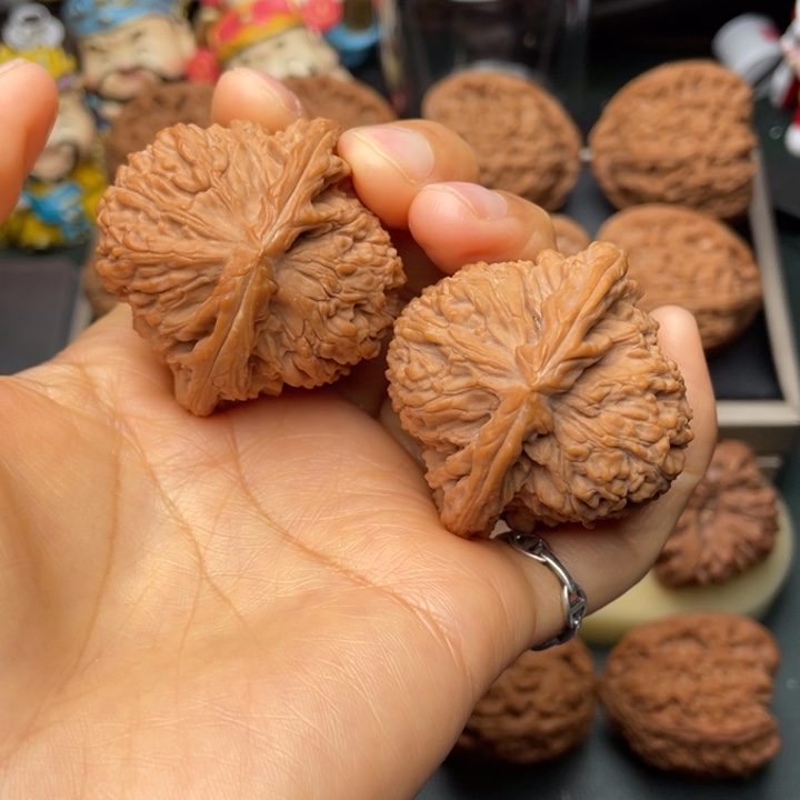 吊坠文玩核桃原*43尺三角桃心2125