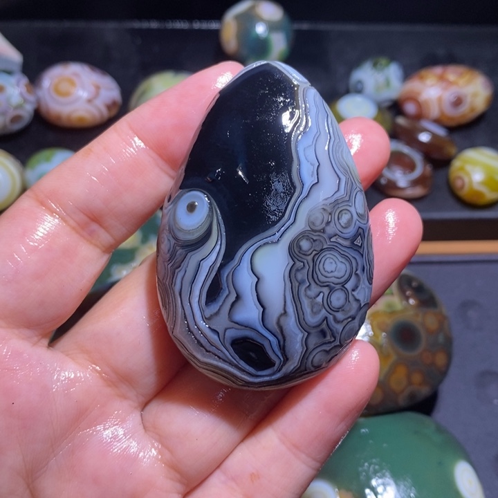 未镶嵌玛瑙/玉髓珠宝半成品金***蛙