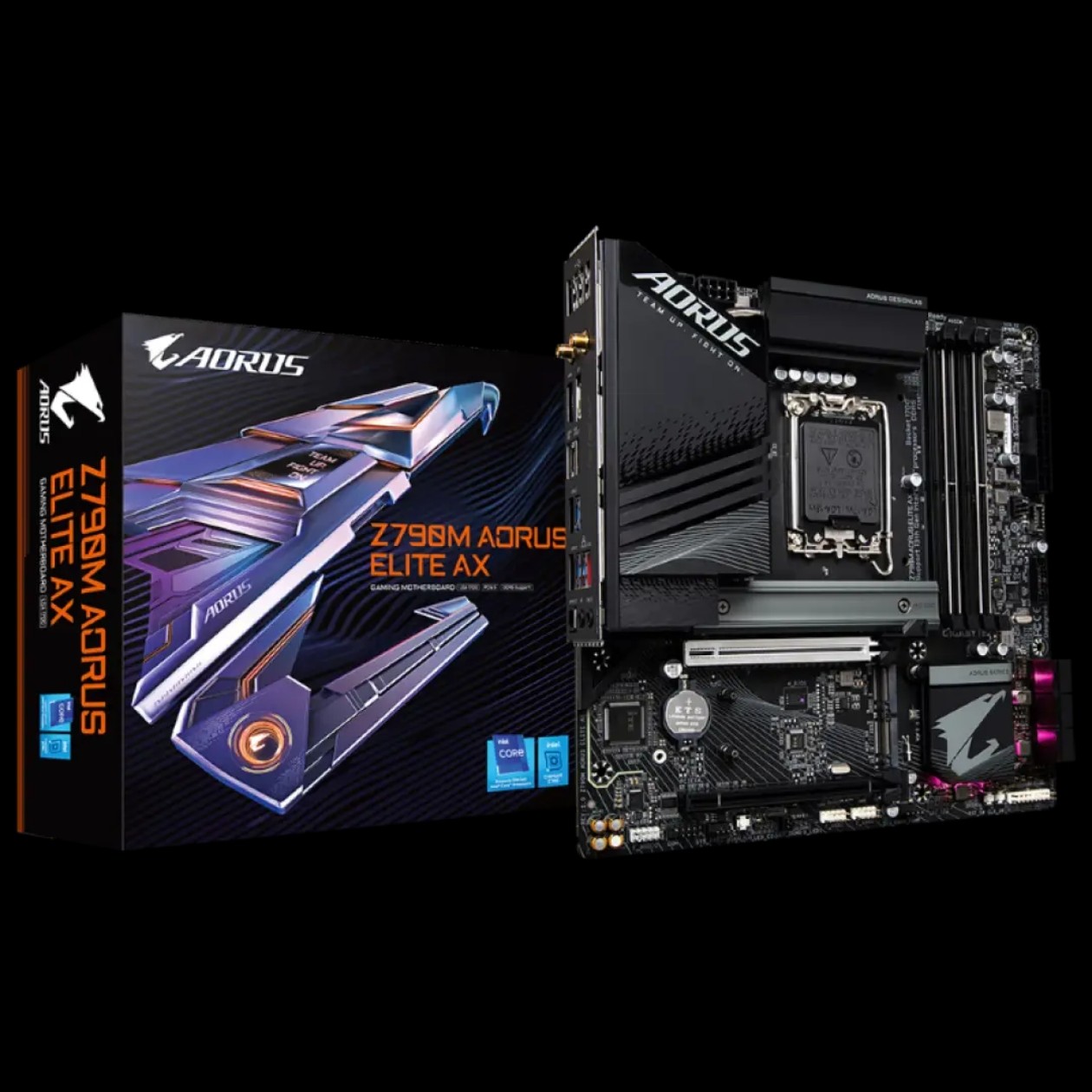 技嘉Z790M A ELITE A 小雕WiF】 DDR5 单主板 全新正品 质保四年