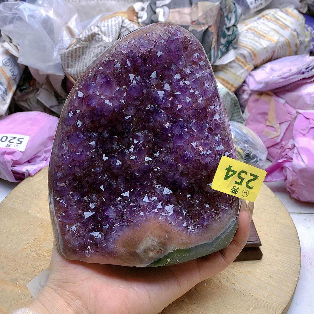 紫晶大型摆件（非配饰）未镶嵌