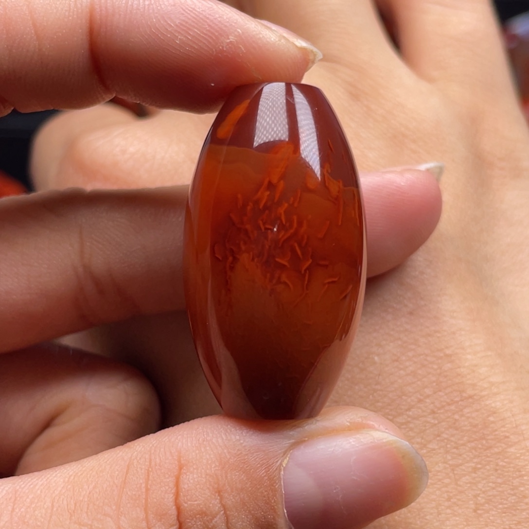 南红玛瑙珠宝奇石未镶嵌吊坠