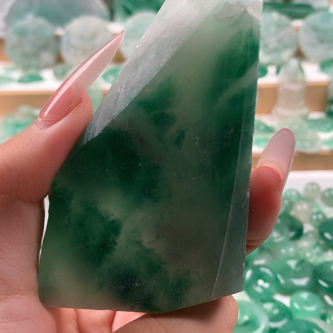 石英质玉未镶嵌珠宝半成品