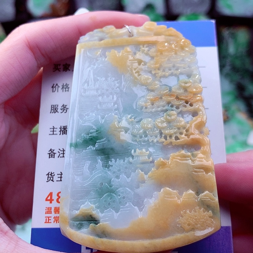 【闪购商品】翡翠颈饰未镶嵌天然