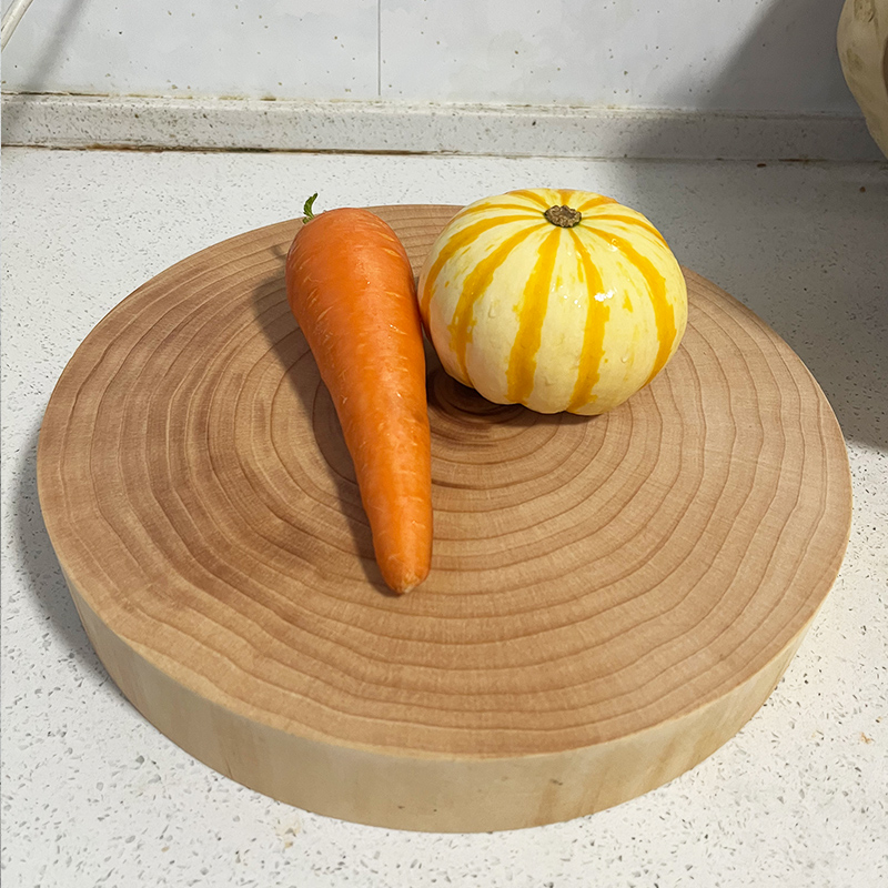 【微瑕捡漏银杏木实木菜板原木整切砧板小菜板切菜板