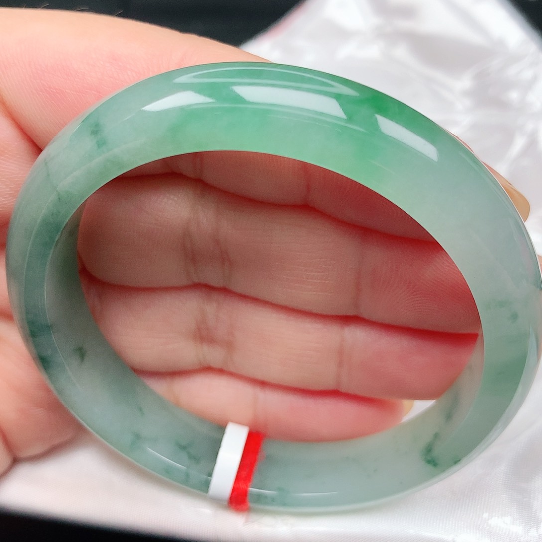 未镶嵌手镯翡翠9冰胶绿野仙踪