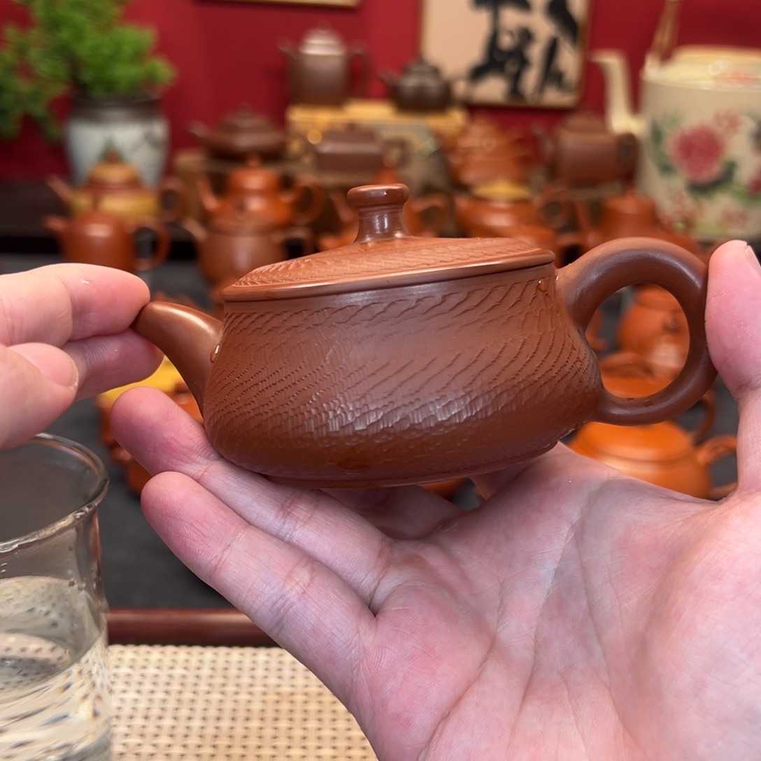 紫砂茶壶潮州手拉壶手拉壶