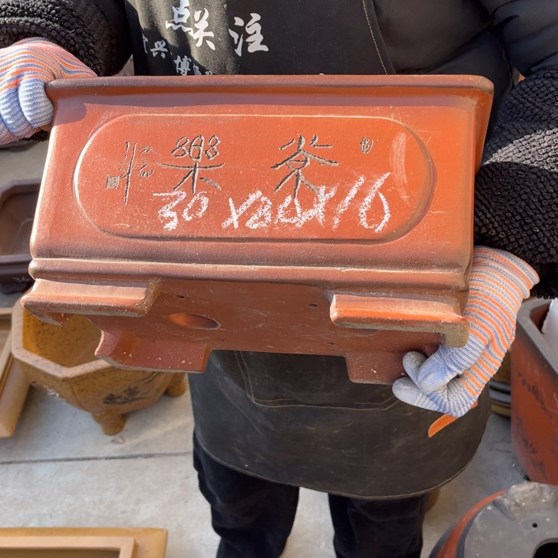 紫砂花盆盆景艺术