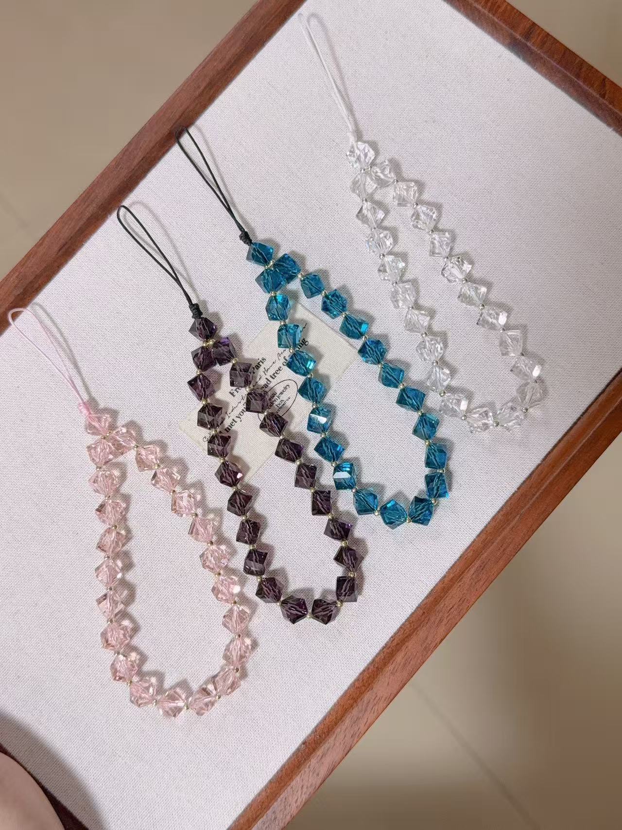 [C53]网红款 水晶款手机链女款手工通用短款ins手提防丢时尚饰品