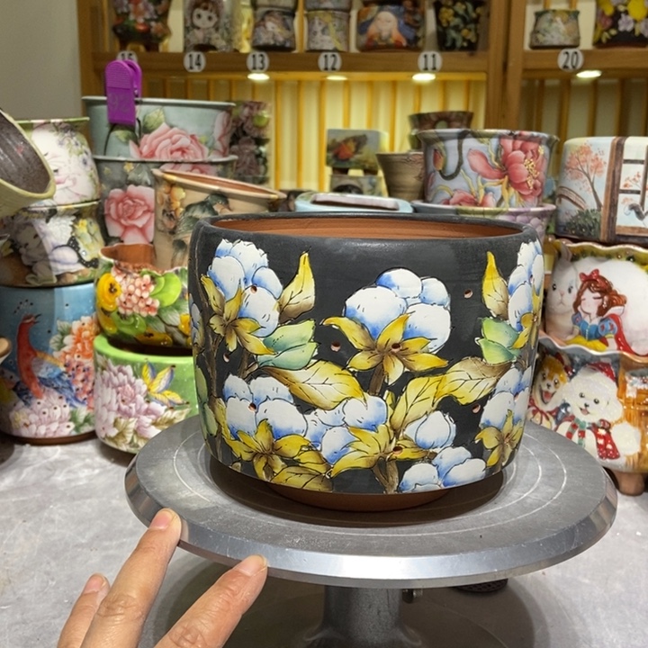 景德镇艺术手绘作品