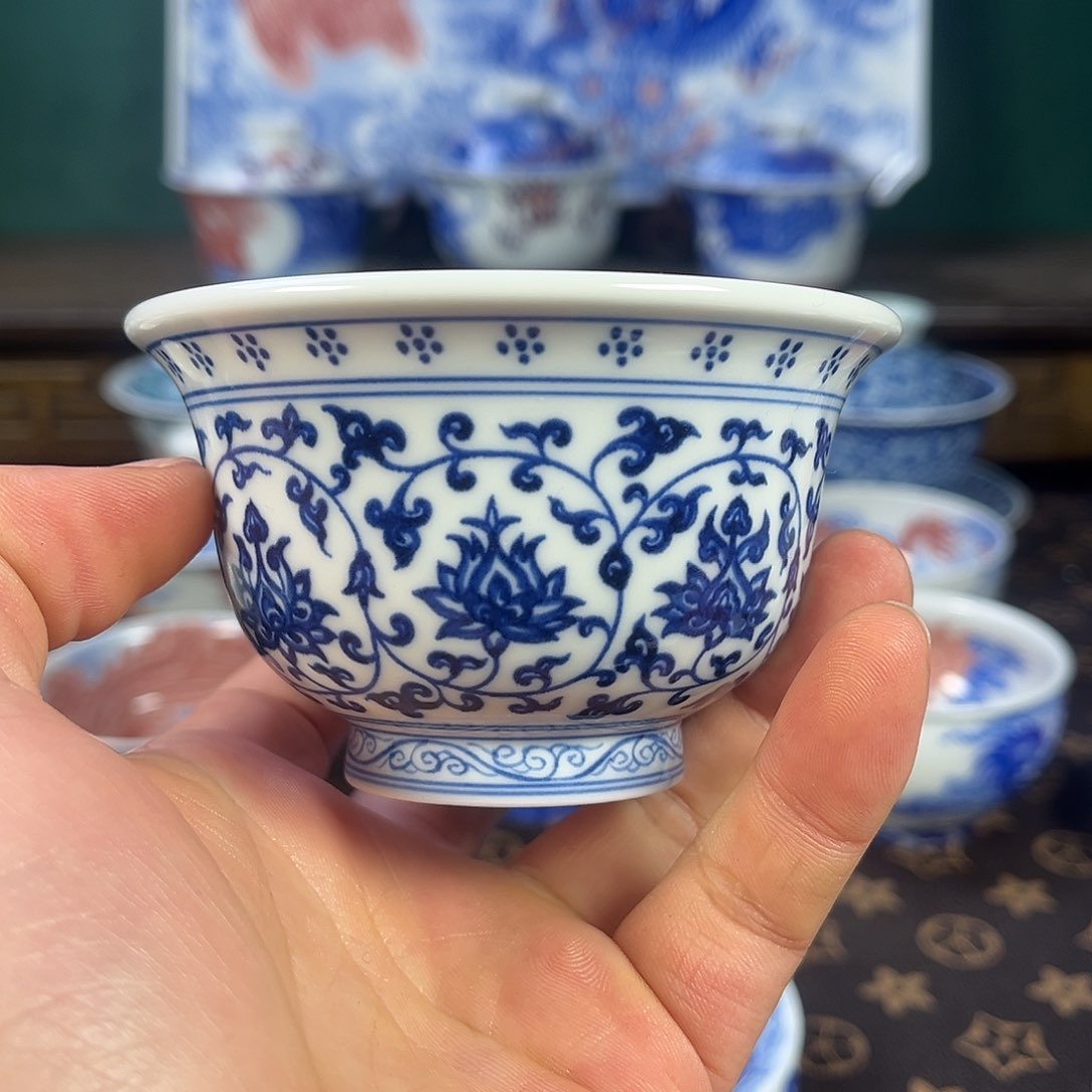 瓷片景德镇手工手绘