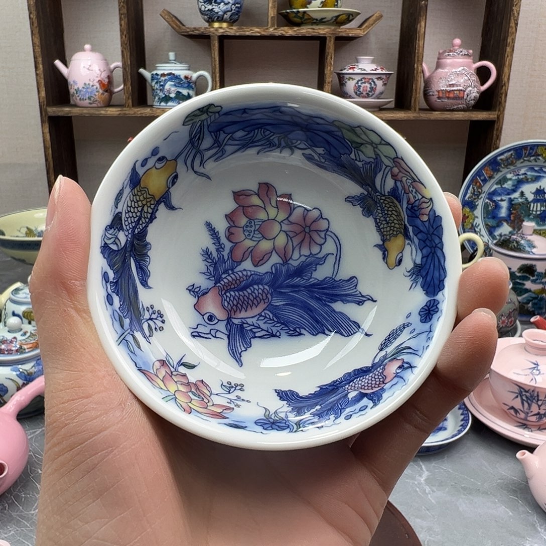 摆件陶景德镇陶瓷567老厂瓷15