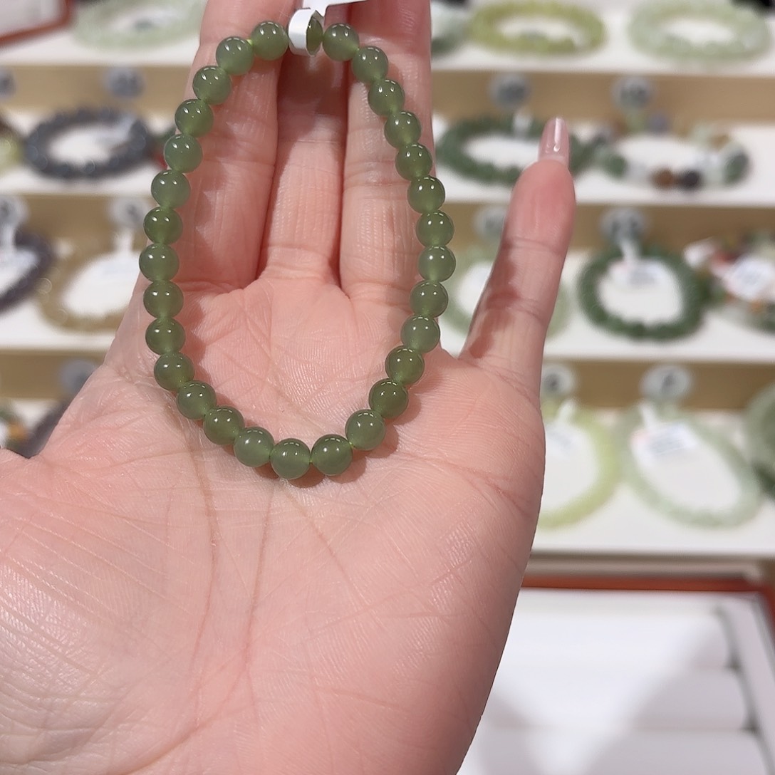 和田玉手链未镶嵌