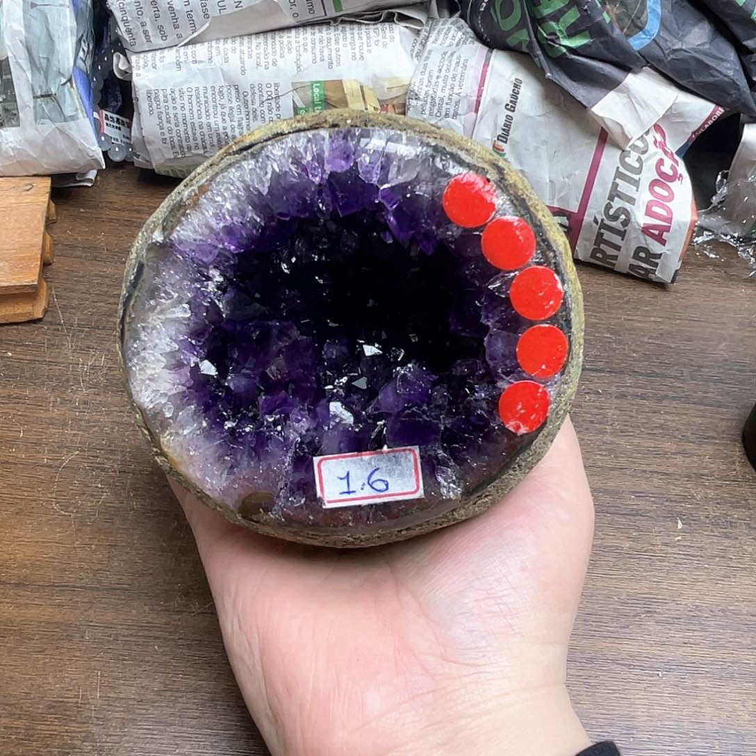 紫晶大型摆件（非配饰）未镶嵌