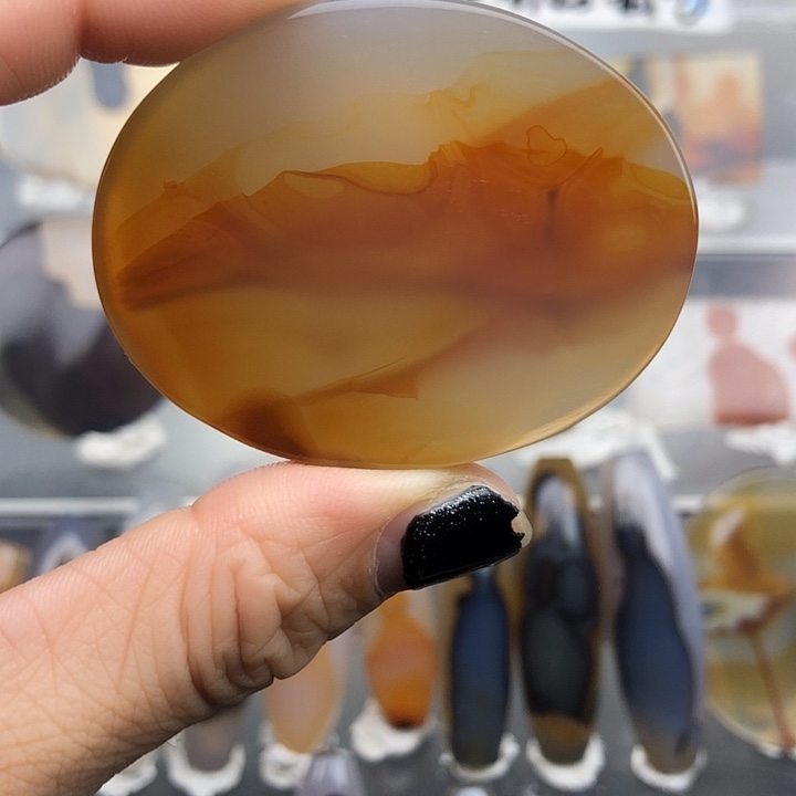 查罗石未镶嵌珠宝半成品195