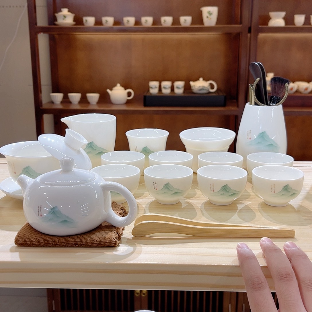 瓷片羊脂玉瓷羊脂玉瓷