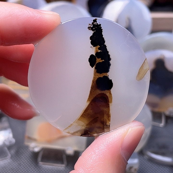 玛瑙/玉髓吊坠(不含链)未镶嵌