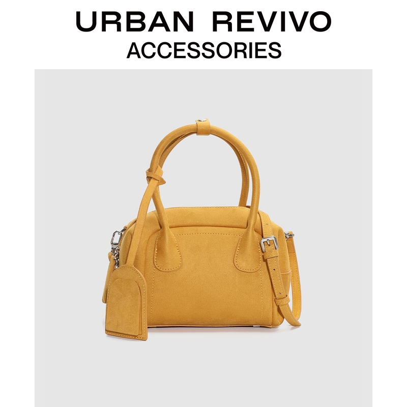 URBAN REVIVO2025秋季新款女士波士顿手提斜挎包UAYB50172