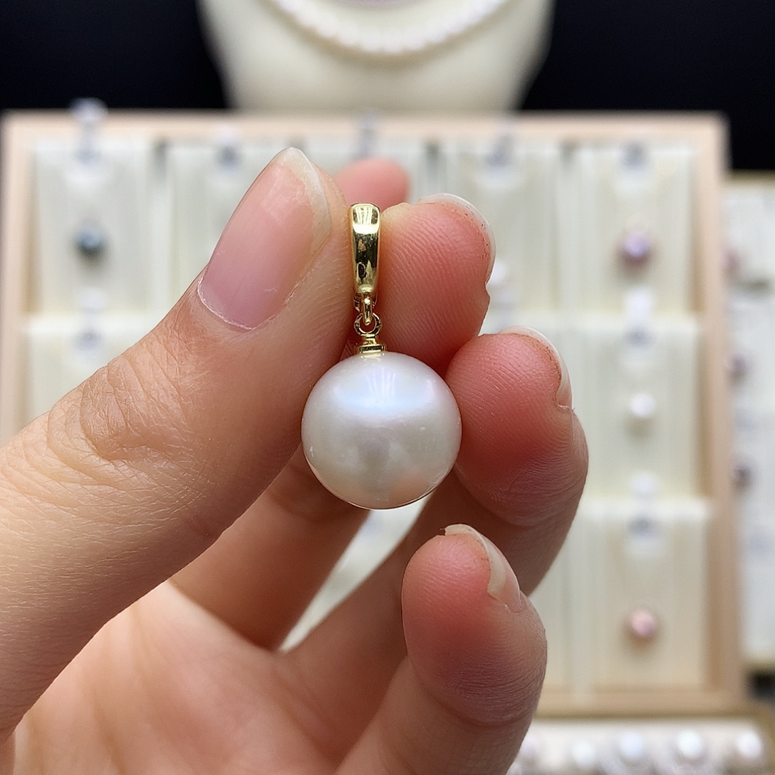 颈饰淡水珍珠合金