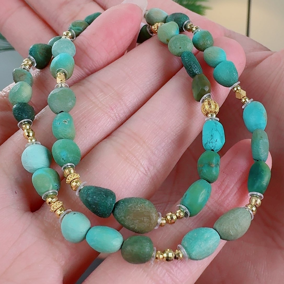 绿松石珠宝奇石未镶嵌